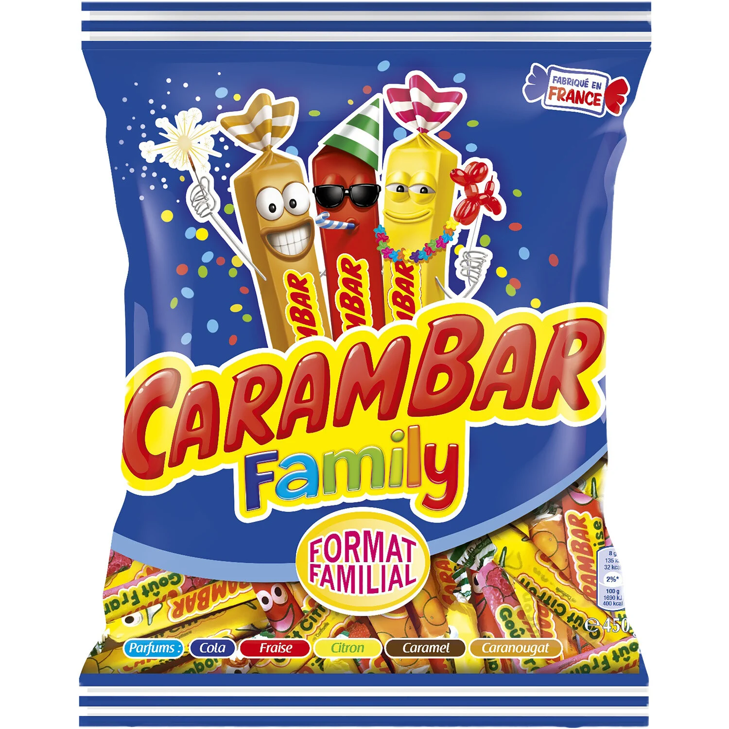 bonbons sucettes family carambar - ARSHPRIX