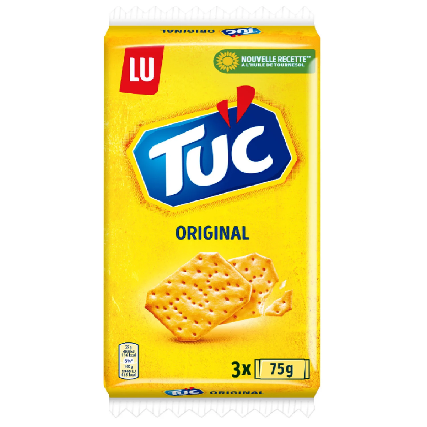 Biscuits apéritifs crackers Original Tuc LU x3 - ARSHPRIX