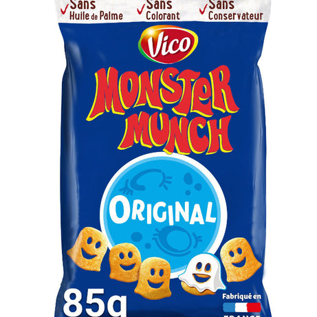 Biscuits apéritifs goût jambon /fromage MONSTER MUNCH VICO - ARSHPRIX