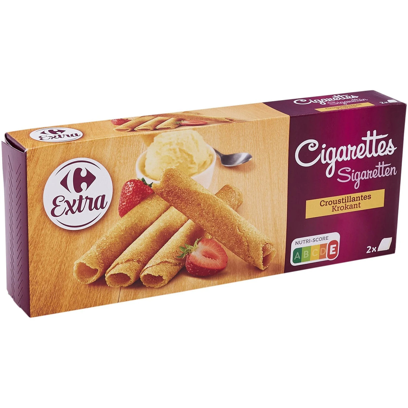 Biscuits cigarettes croustillantes EXTRA - ARSHPRIX