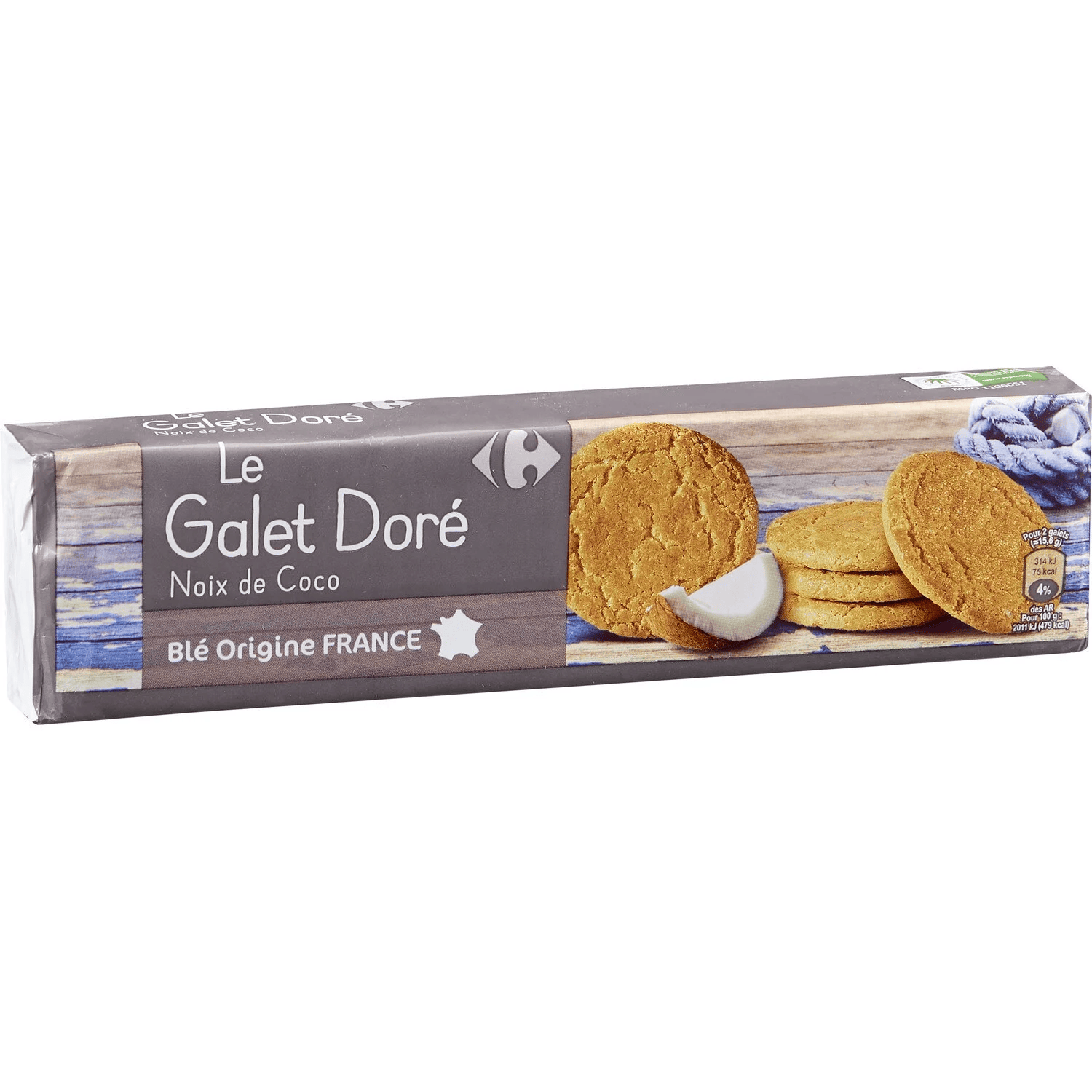 Biscuits galets dorés noix de coco - ARSHPRIX