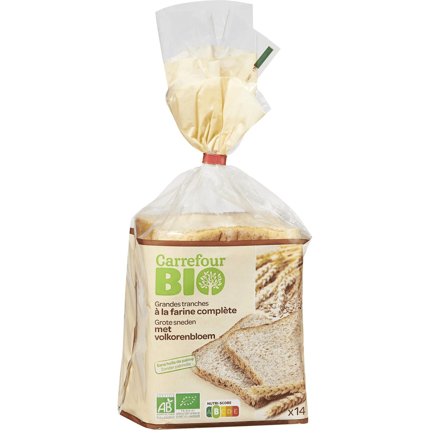 Pain de mie Complet Bio Grandes Tranches BIO - ARSHPRIX