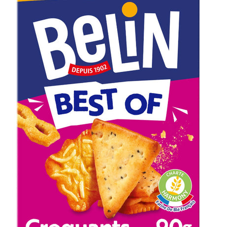 Biscuits apéritifs crackers Best of box craquants BELIN - ARSHPRIX