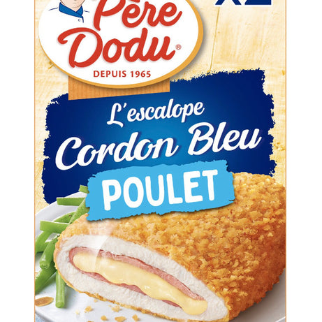 Cordon Bleu de poulet PERE DODU - la boite de 2 - 200 g - ARSHPRIX