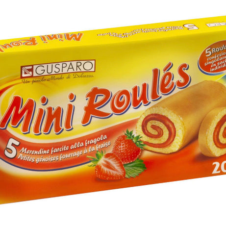 Gâteau Mini Roulé Fraise 200g - ARSHPRIX