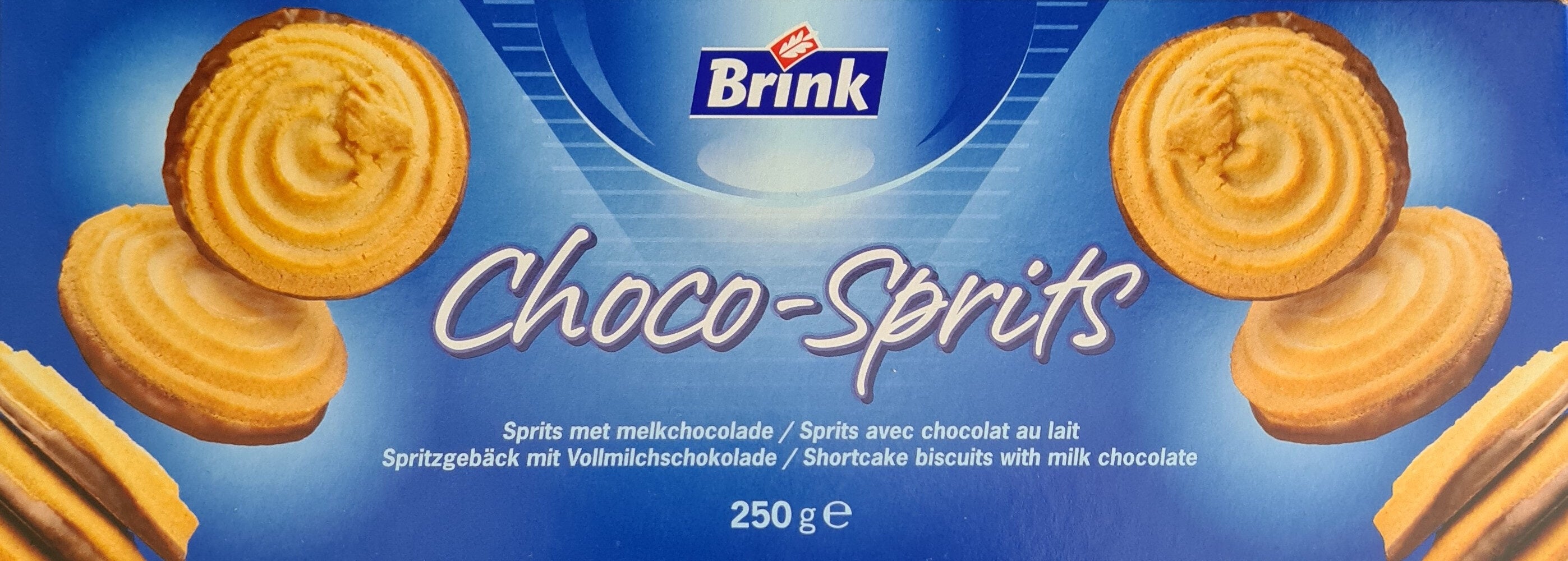 Biscuits Choco-Spirits 250g BRINK - ARSHPRIX