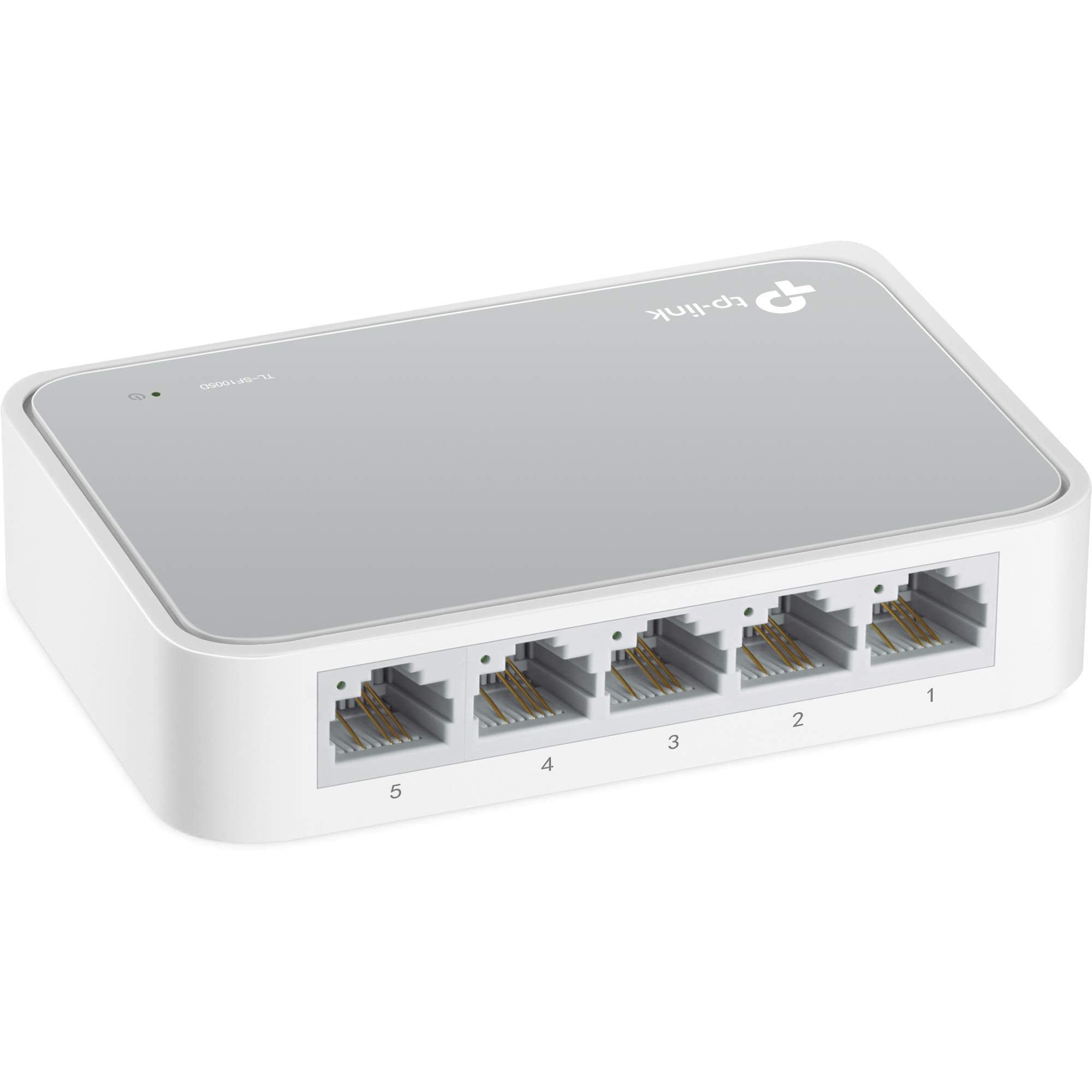 TP-Link TL-SF1005D Switch Ethernet 5 ports 10/100 Mbps - idéal pour étendre le réseau câblé pour les PME et les bureaux à domicile