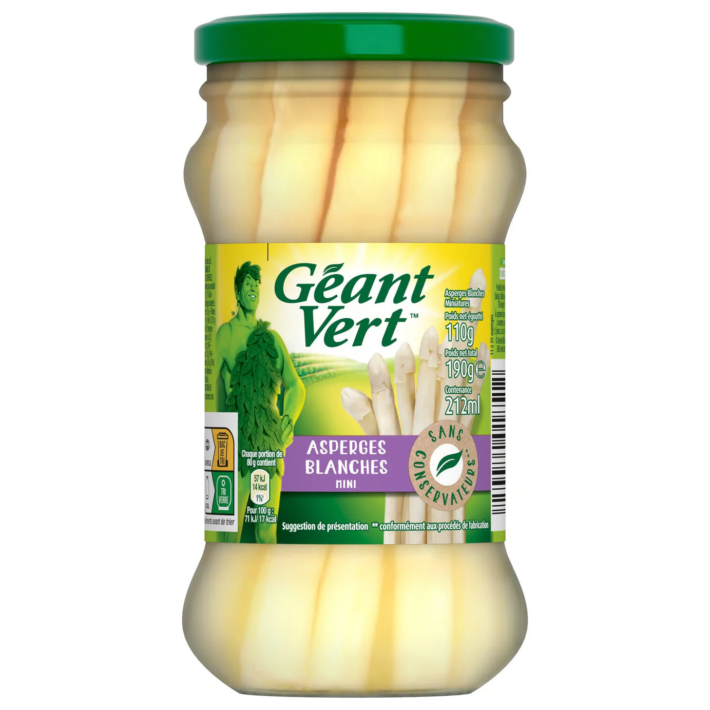 Asperges blanches mini GEANT VERT