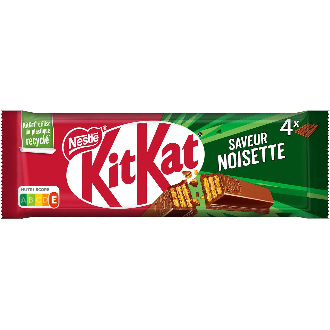 Barres de chocolat au lait et noisette KITKAT - ARSHPRIX