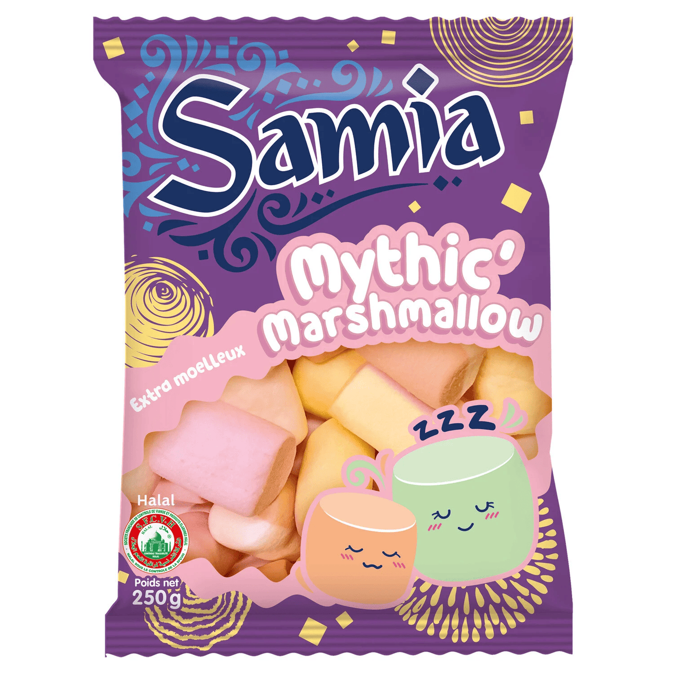 Bonbons halal marshmallow SAMIA - ARSHPRIX