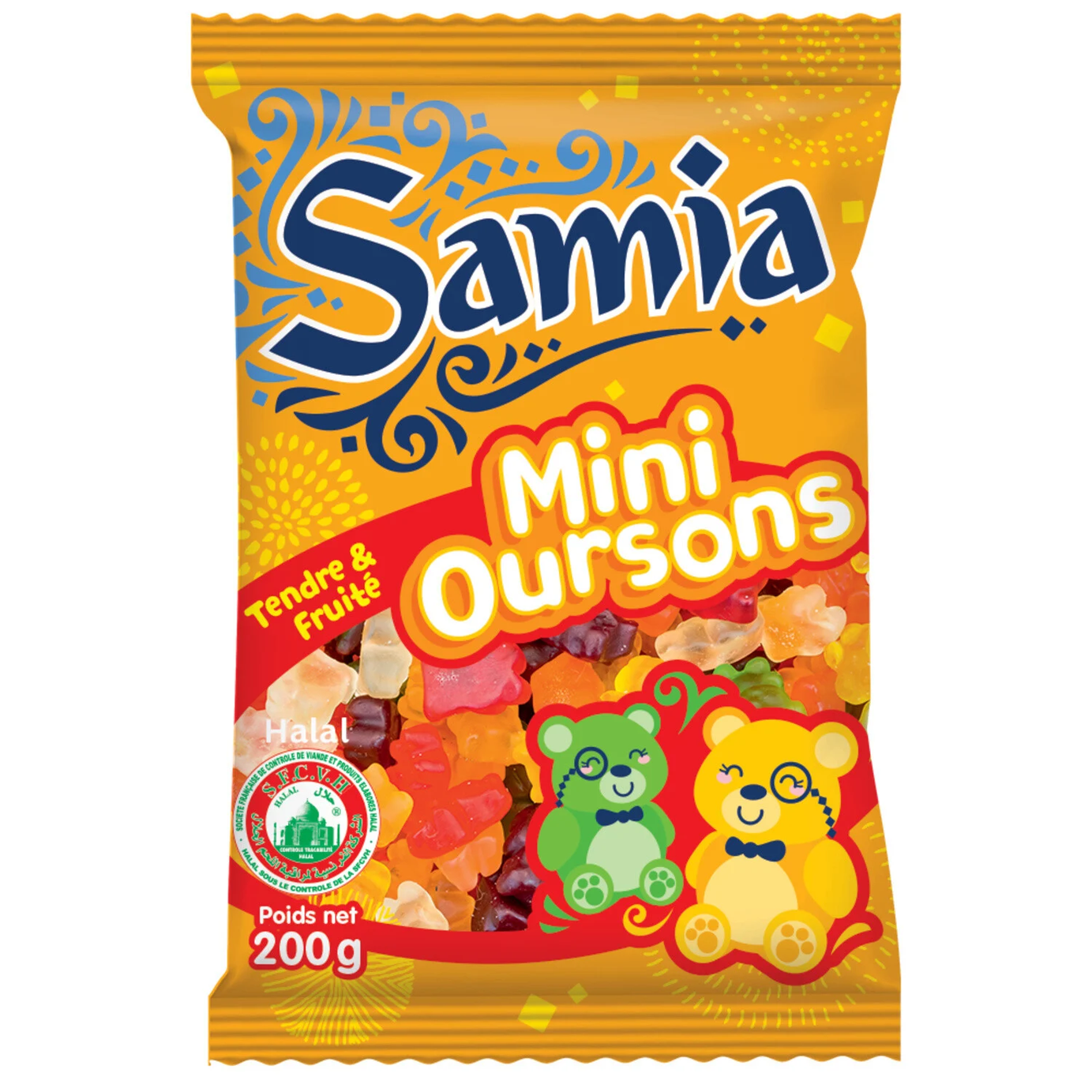 Bonbons halal oursons SAMIA - ARSHPRIX