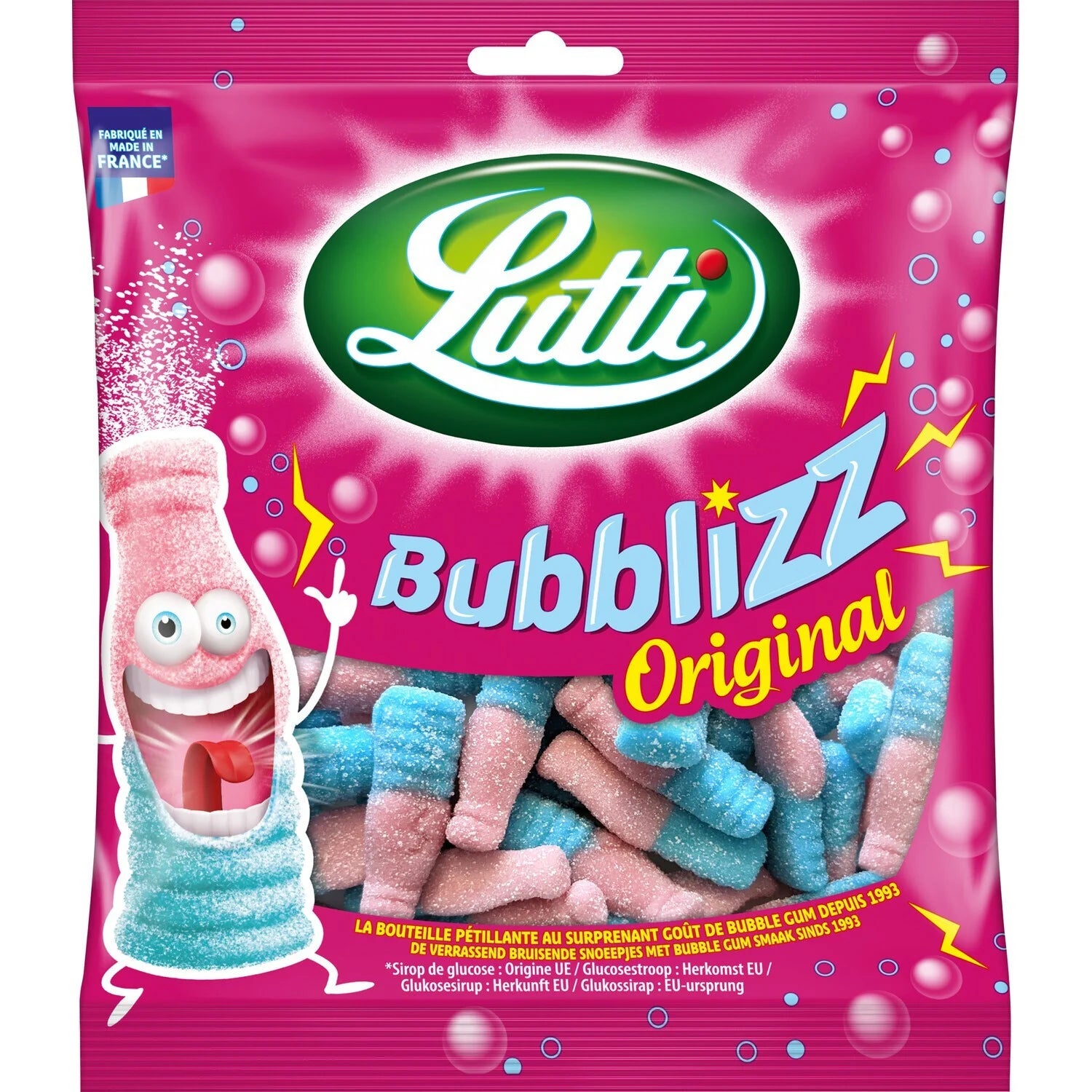 Bonbons Bubblizz Original 250g LUTTI - ARSHPRIX