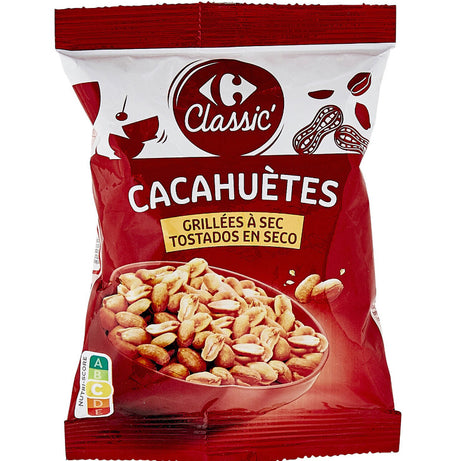 Cacahouètes aromatisées grillées à sec CLASSIC 150g - ARSHPRIX