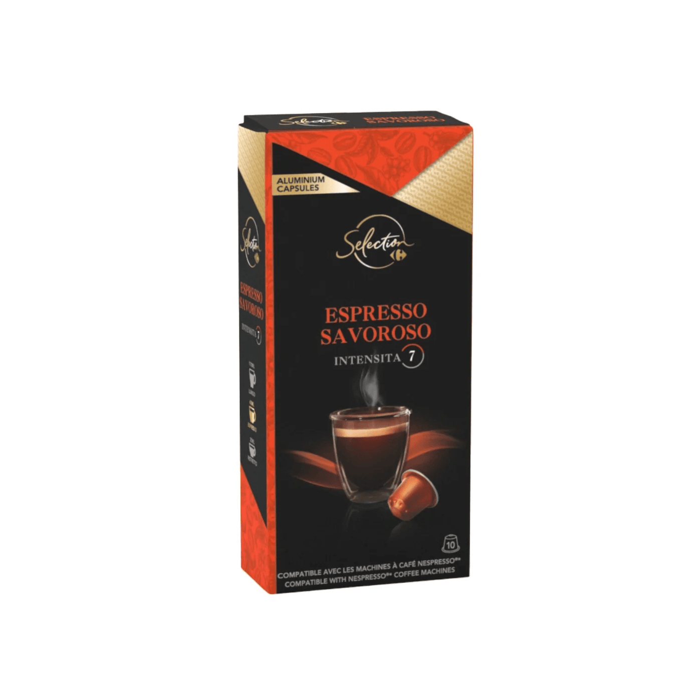 Café capsules Compatibles Nespresso expresso équilibré CRF SELECTION - ARSHPRIX