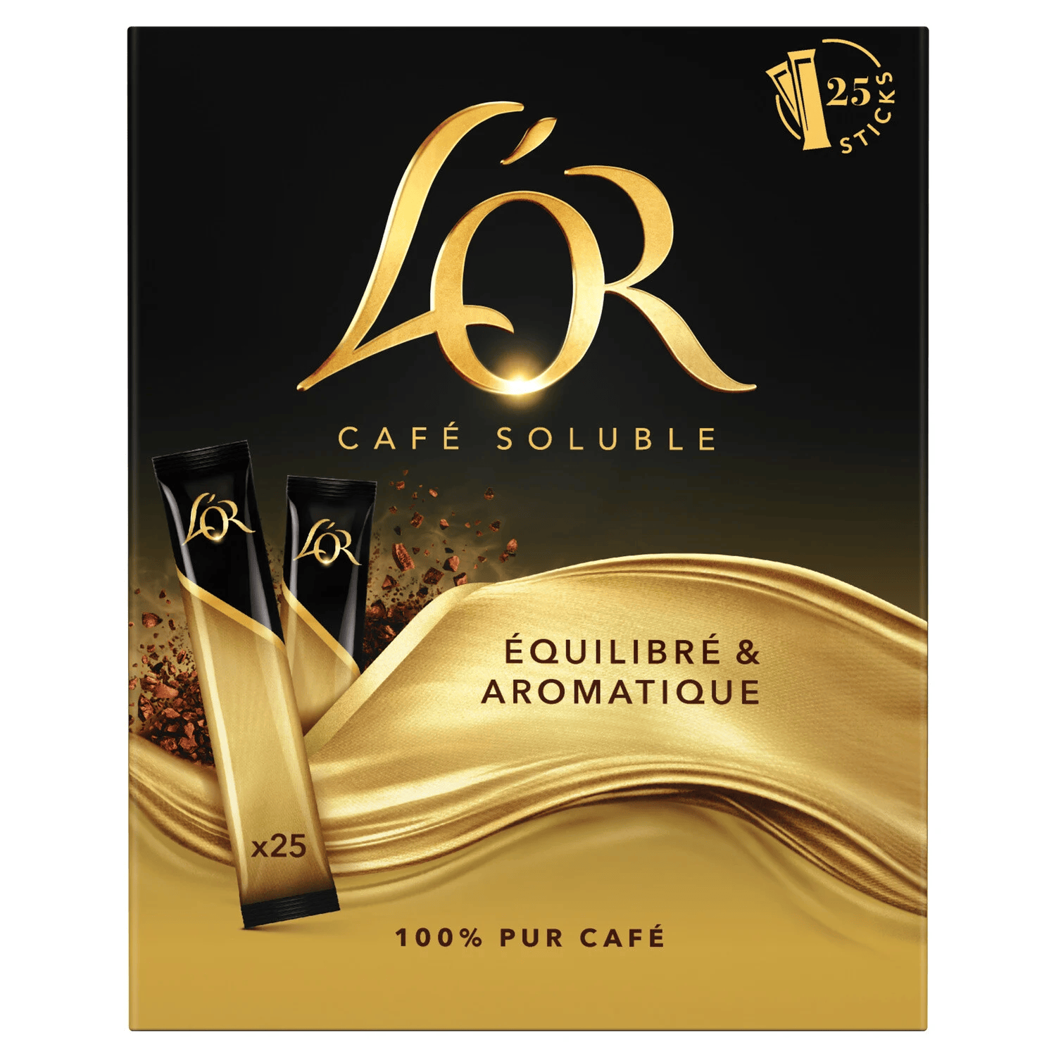 Café soluble équilibré et aromatique L'OR - ARSHPRIX