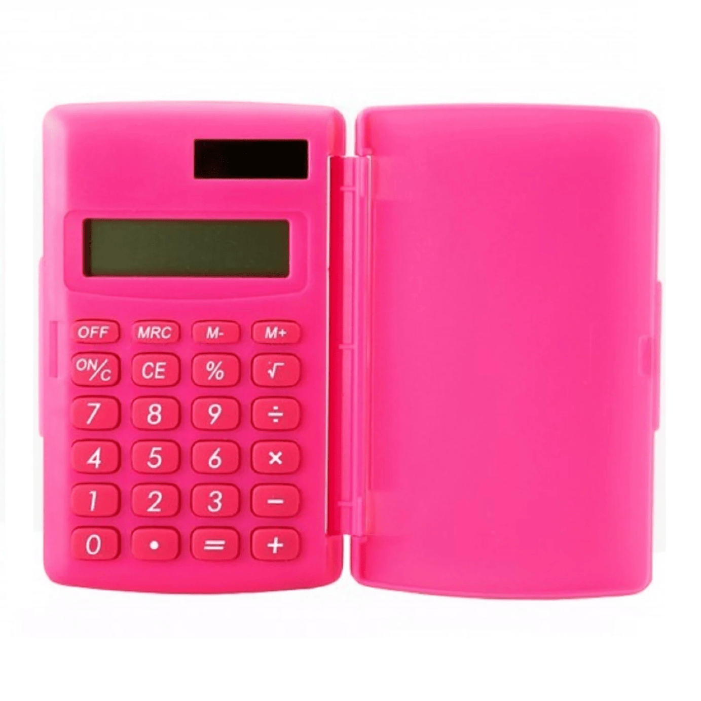 Calculatrice de poche avec rabat rose CCA42 POSS - ARSHPRIX