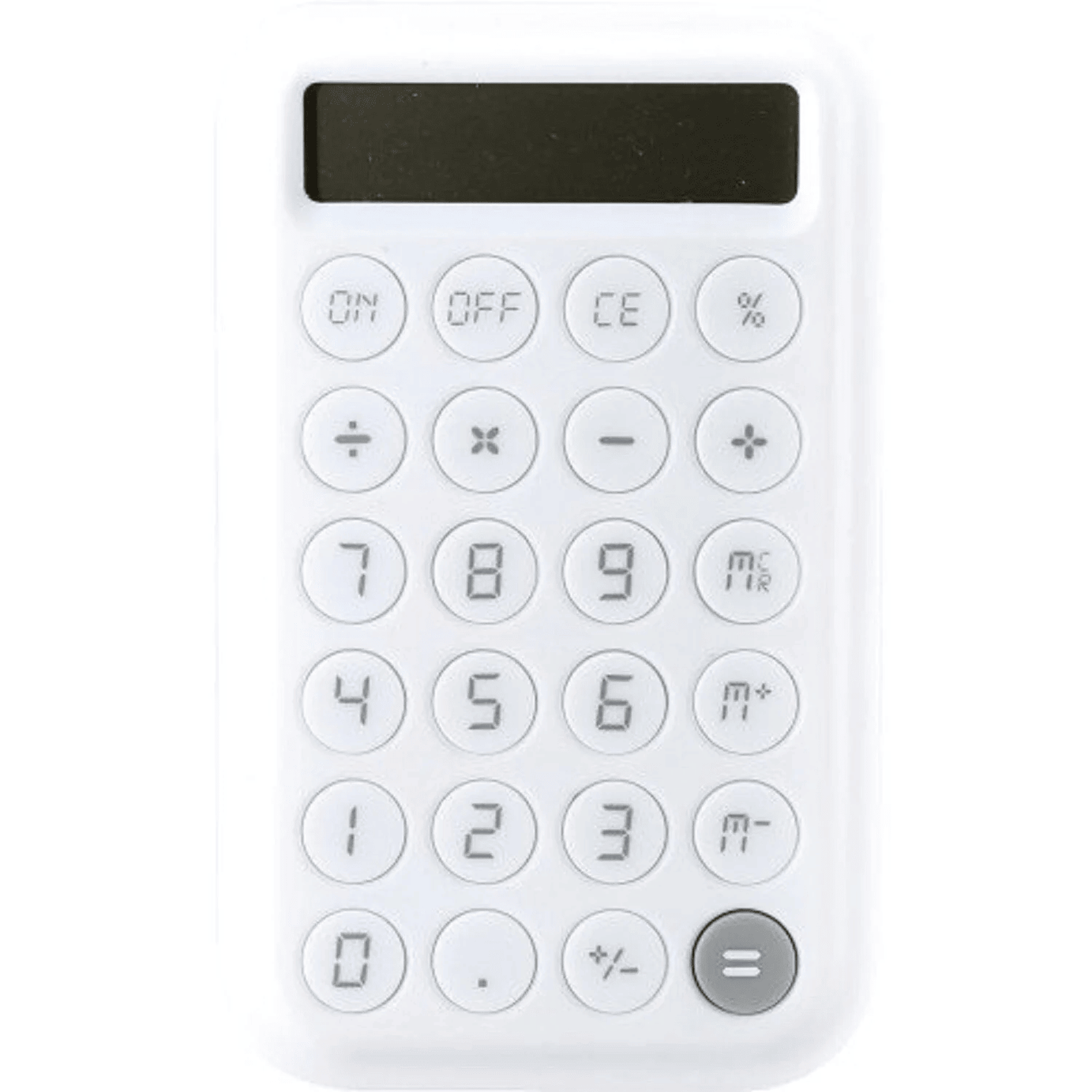 Calculatrice large blanche CCA40 POSS - ARSHPRIX