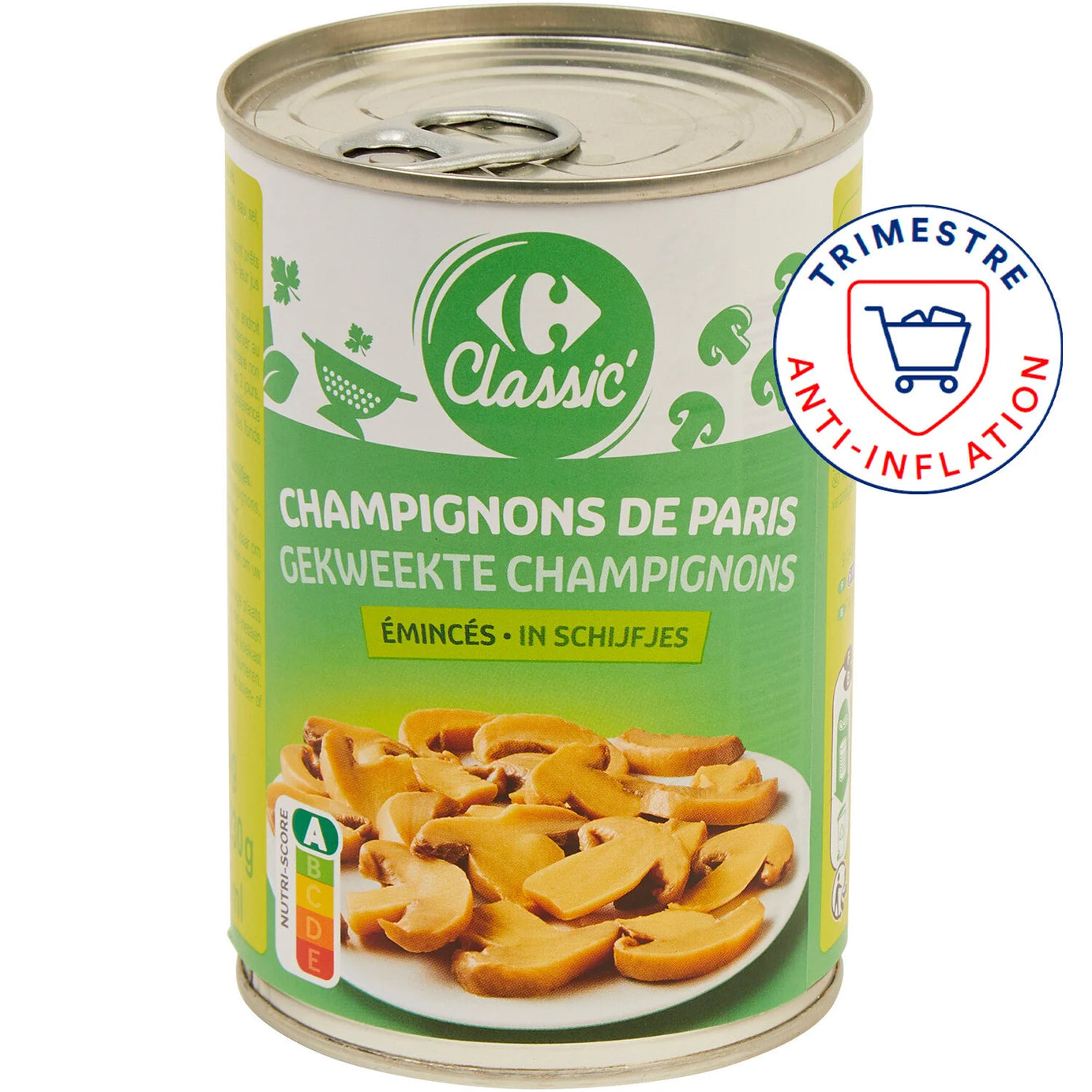 Champignons de Paris émincés - ARSHPRIX