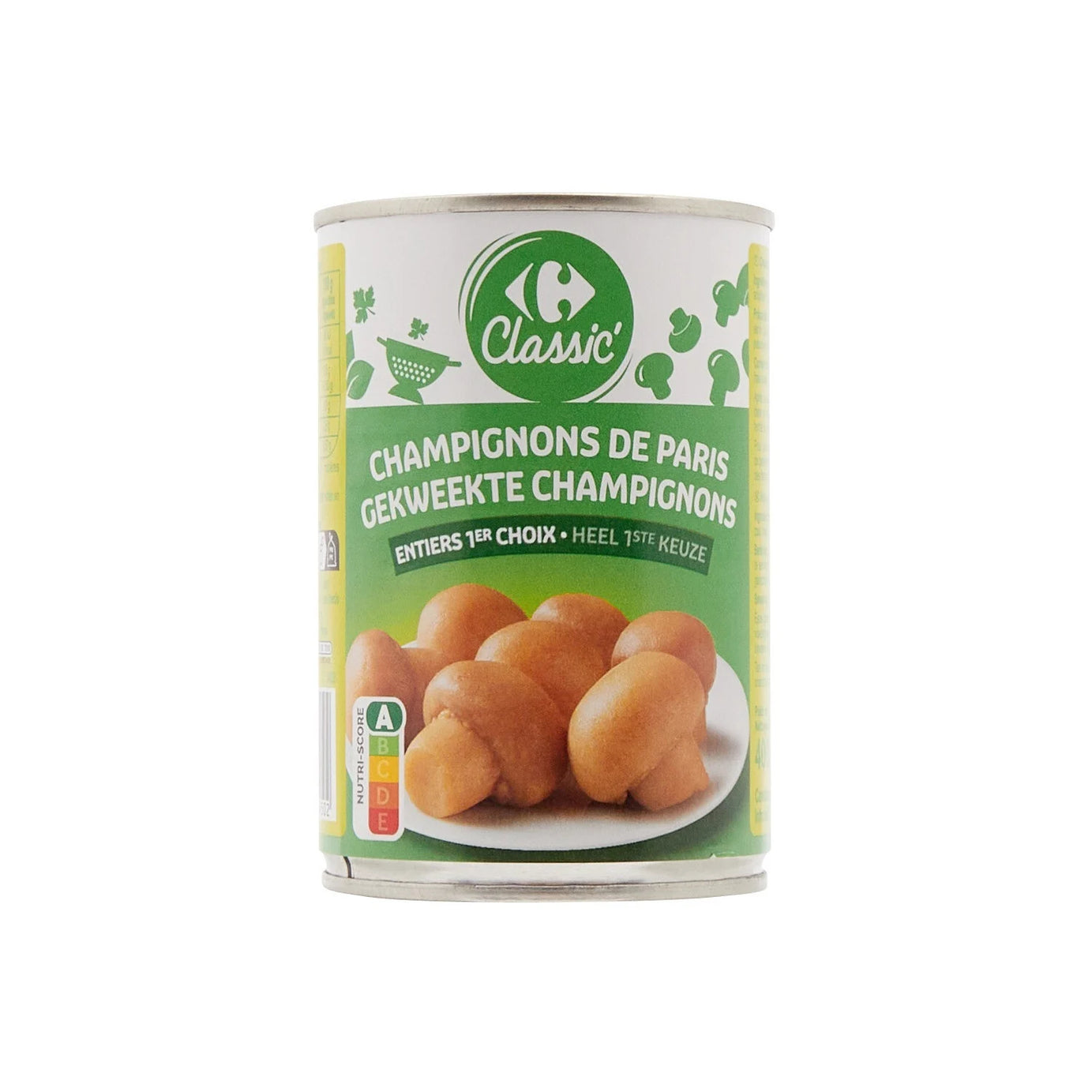 Champignons de Paris entiers 1er choix - ARSHPRIX