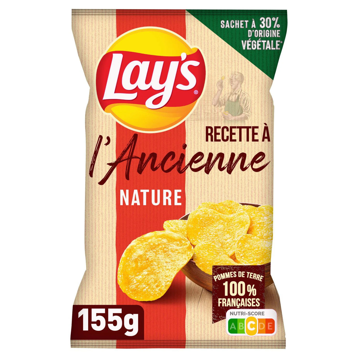 Chips à l'ancienne nature LAY'S - ARSHPRIX