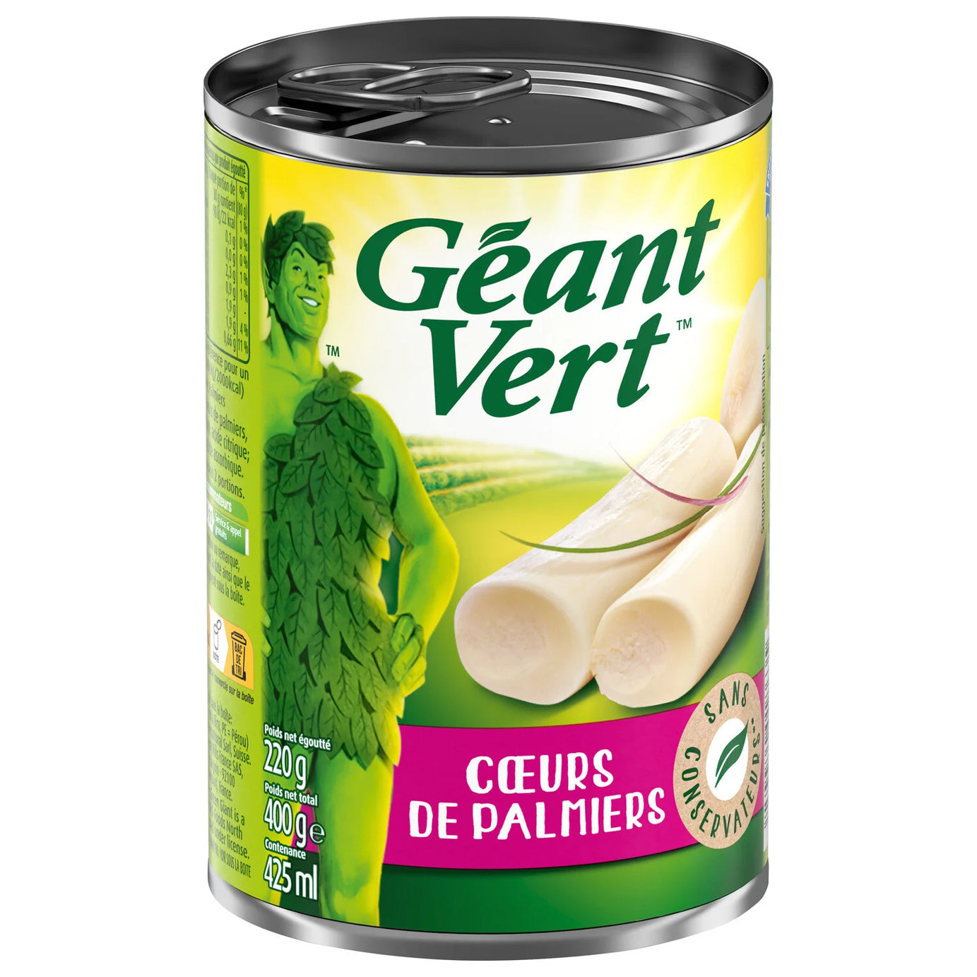 Cœur de palmiers GEANT VERT