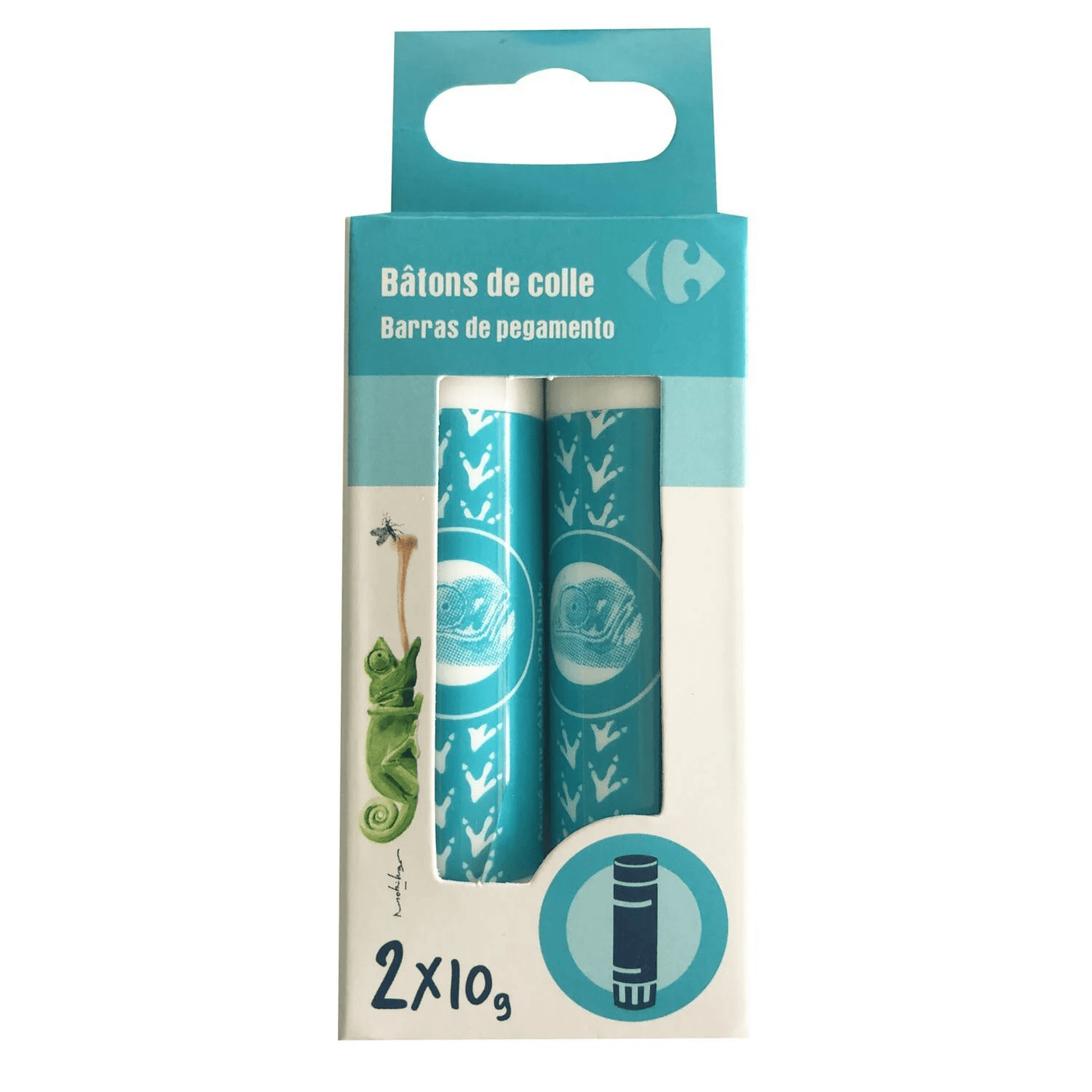 Colle en bâton 10g blanche x2 - ARSHPRIX