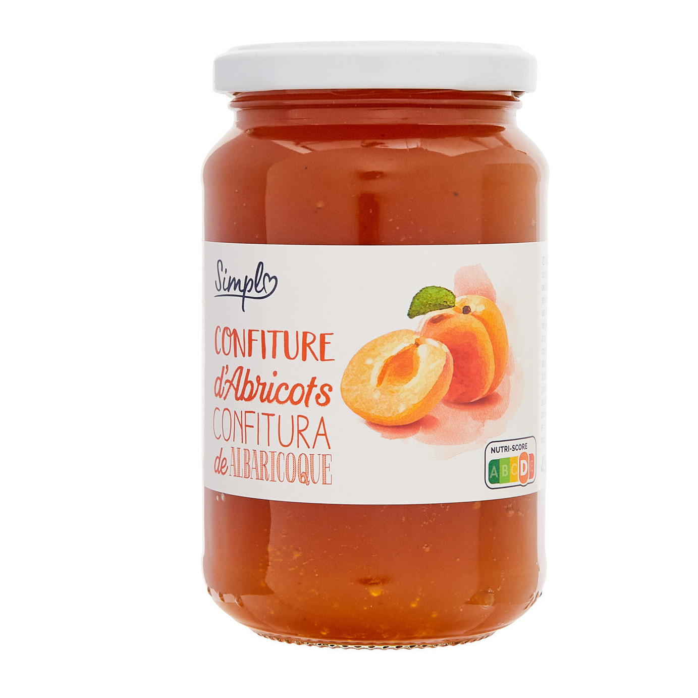 Confiture d'abricots SIMPL - ARSHPRIX