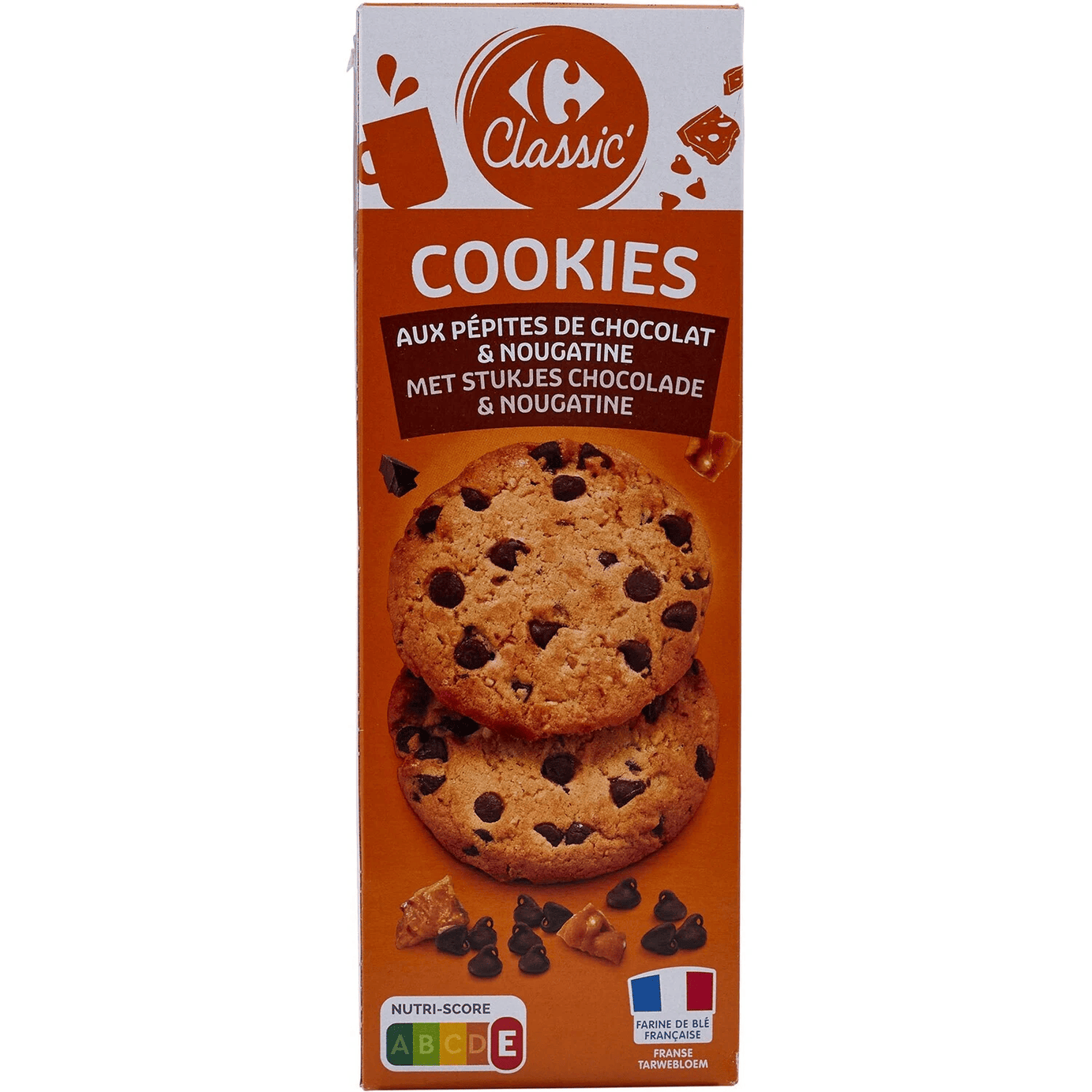 Cookies pépites chocolat nougatine - ARSHPRIX