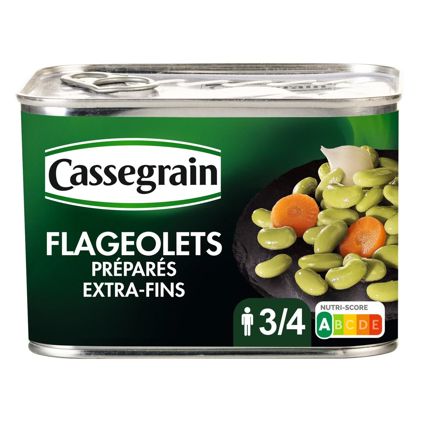 Flageolets préparés extra-fins CASSEGRAIN