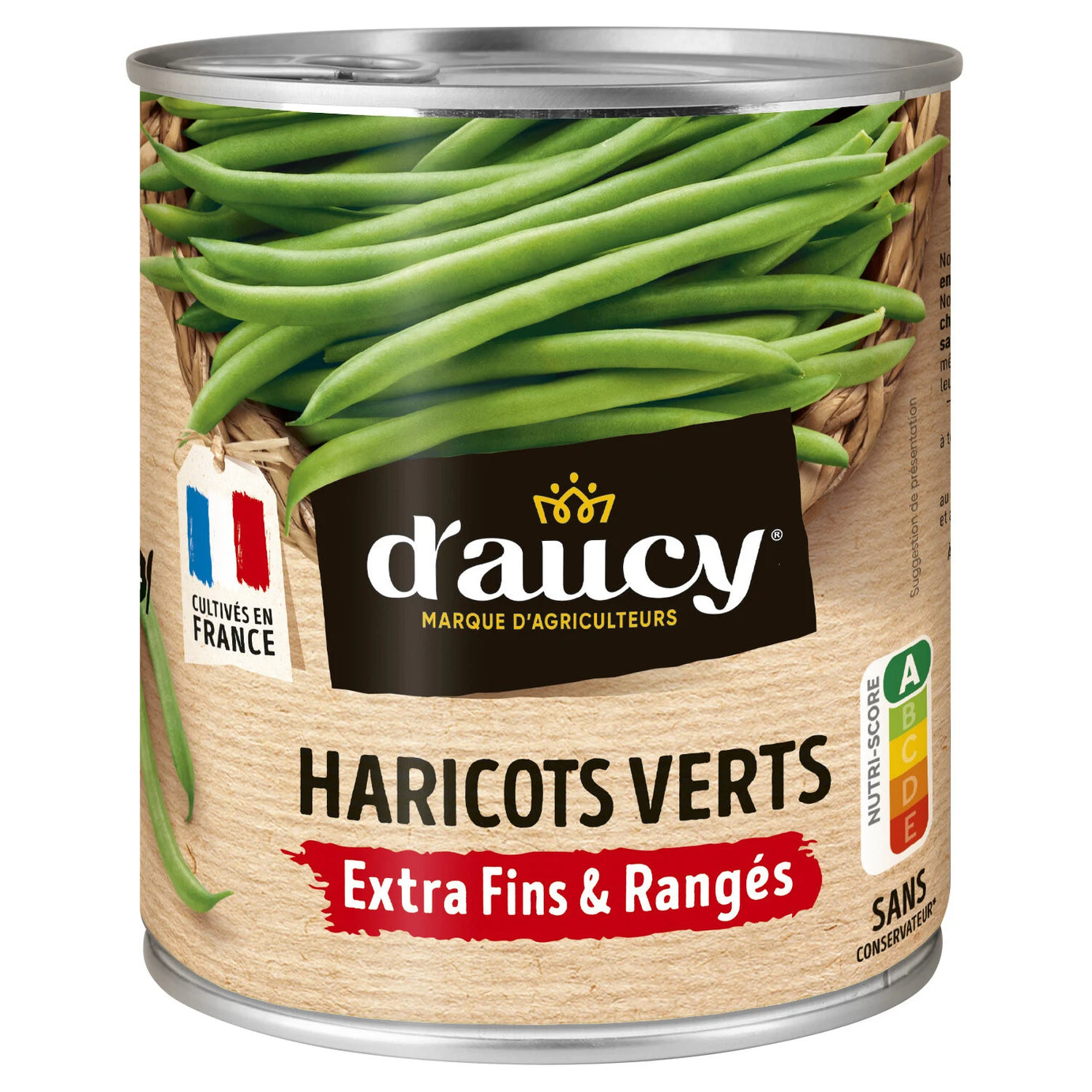 Haricots verts extra fins & Rangés D'AUCY