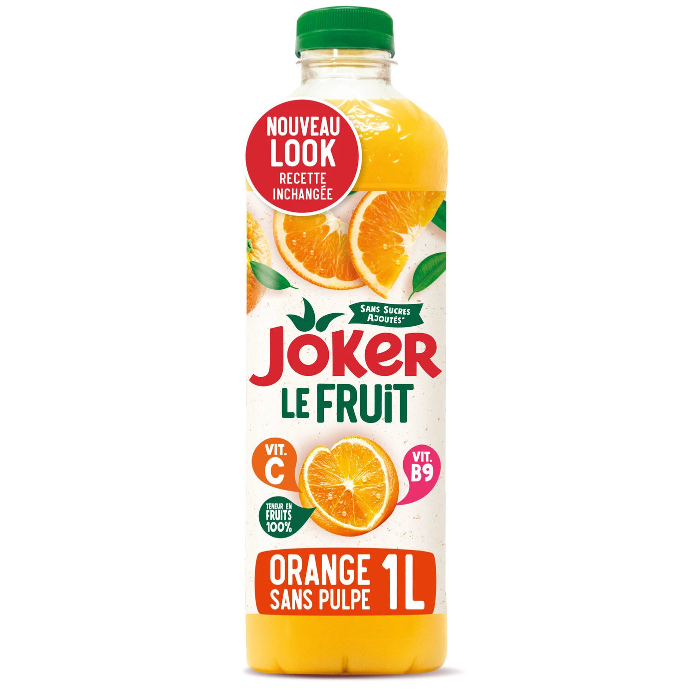 Jus d'orange sans pulpe sans sucres ajoutés JOKER