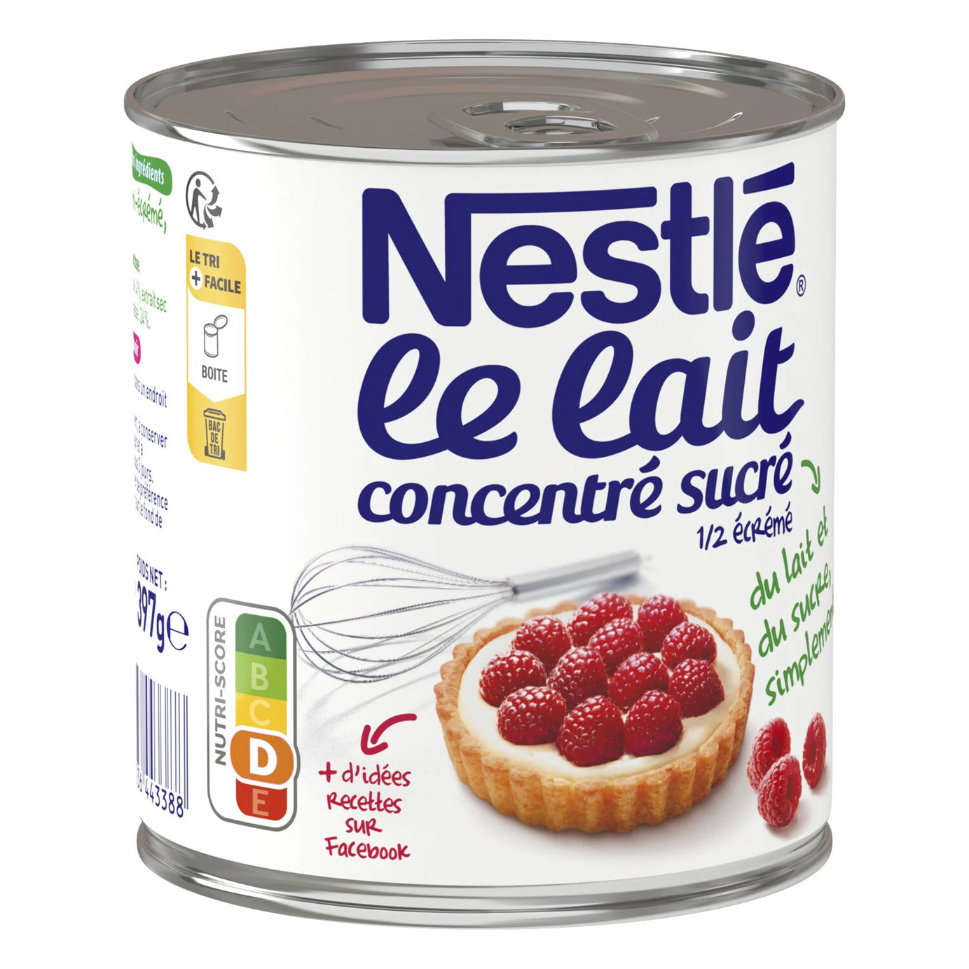 Lait concentré sucré NESTLE