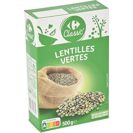 Lentilles vertes