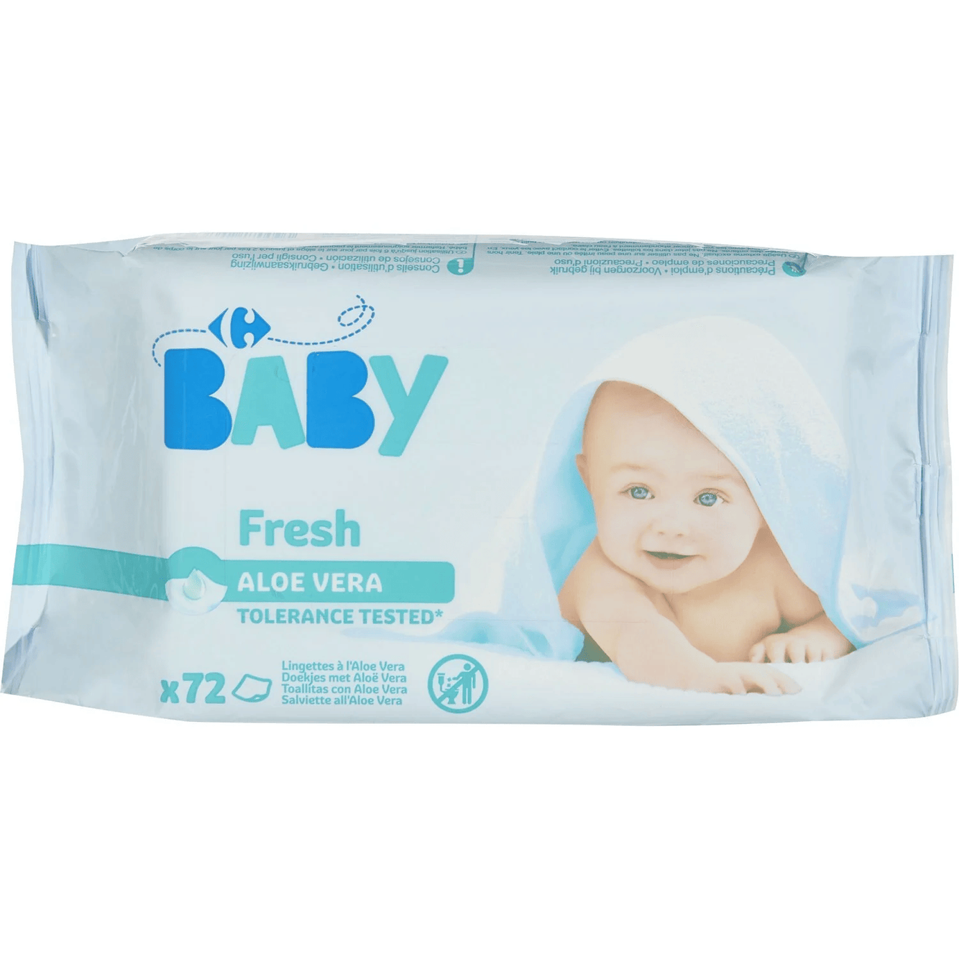 Lingettes bébé Fresh Aloe Vera BABY - ARSHPRIX