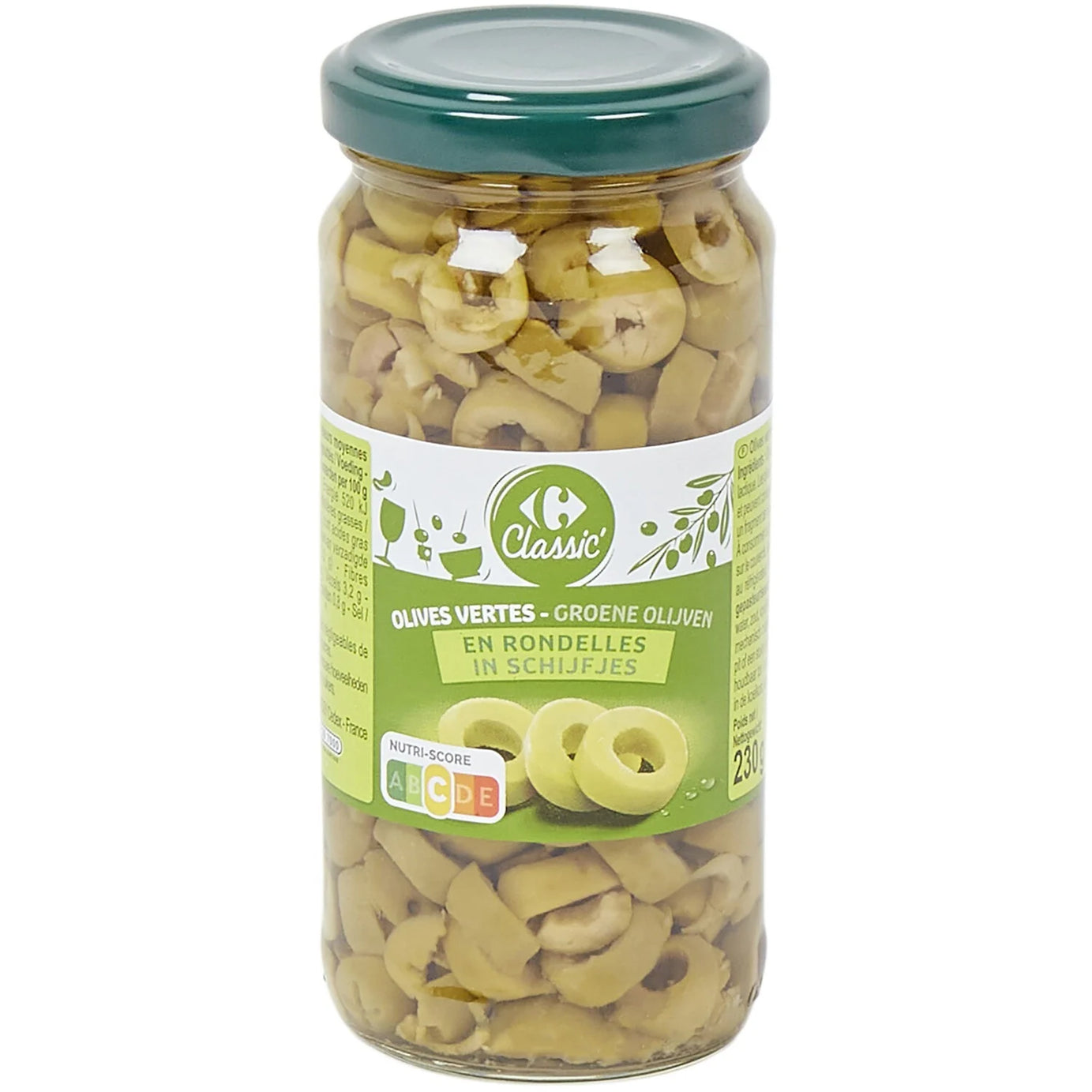 Olives Vertes 110g - ARSHPRIX