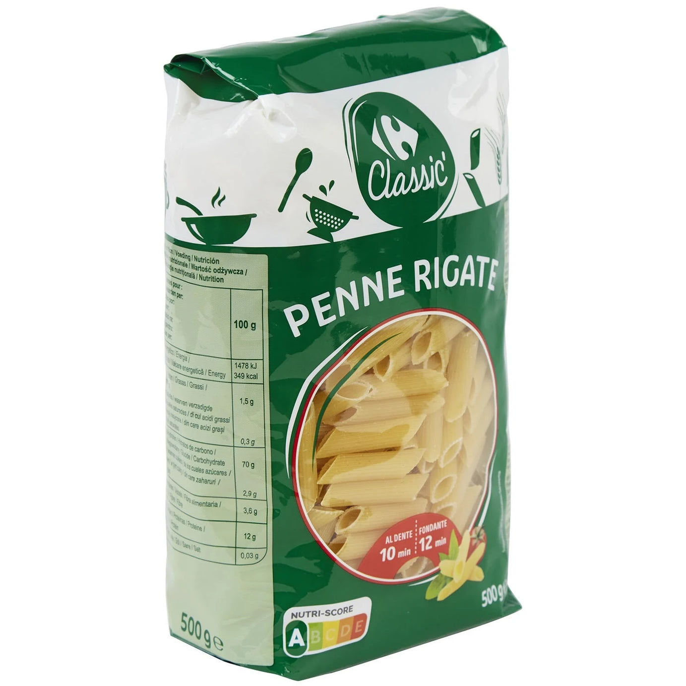 Pâtes Penne Rigate - ARSHPRIX