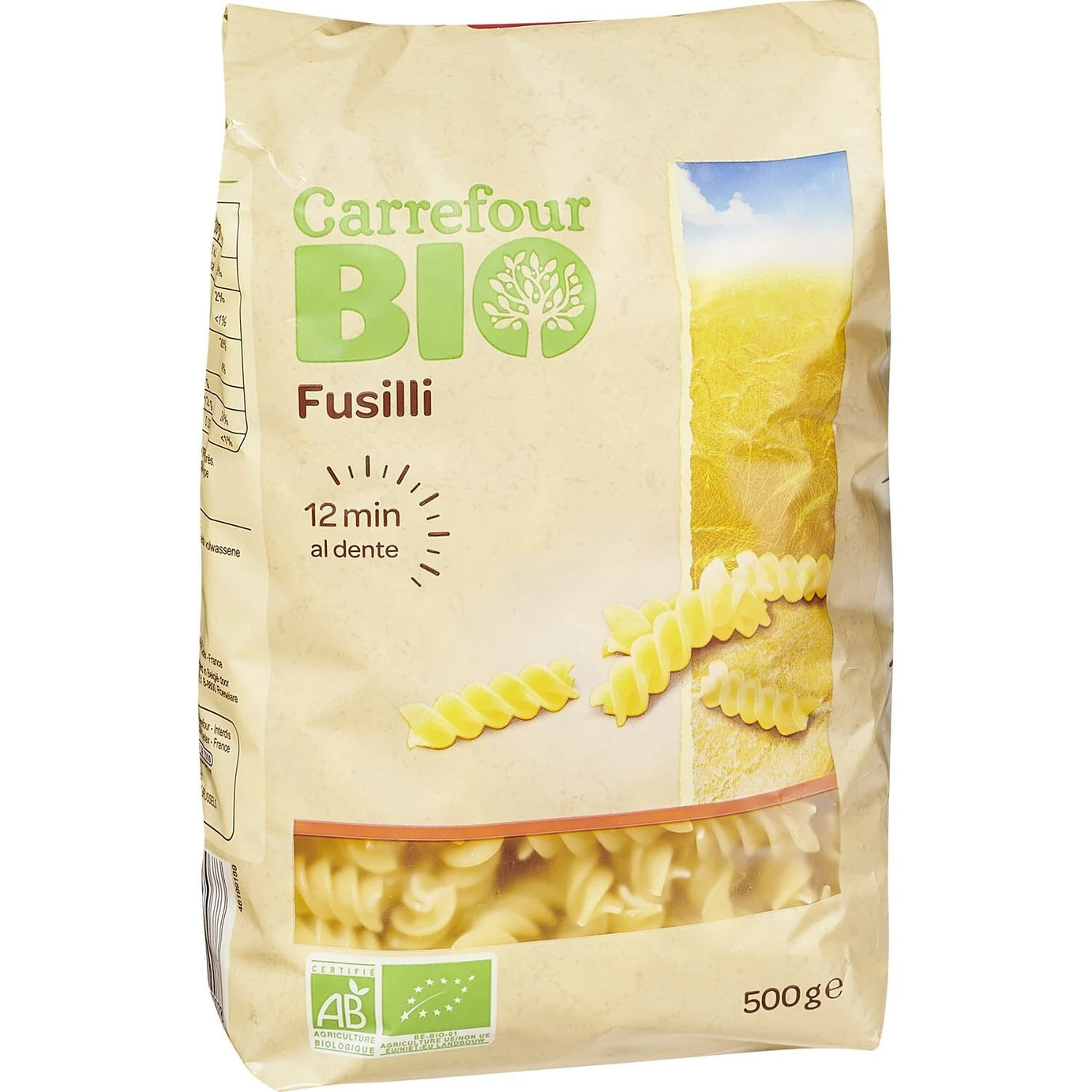 Pâtes fusilli Bio - ARSHPRIX