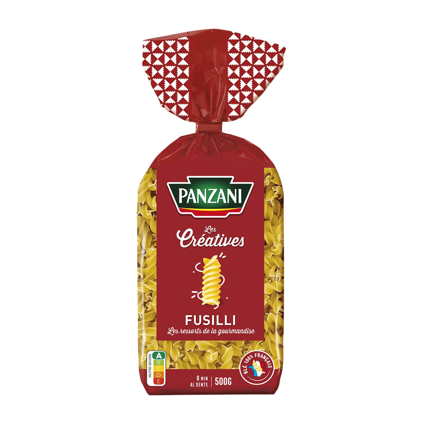 Pâtes fusilli Les Créatives PANZANI - ARSHPRIX