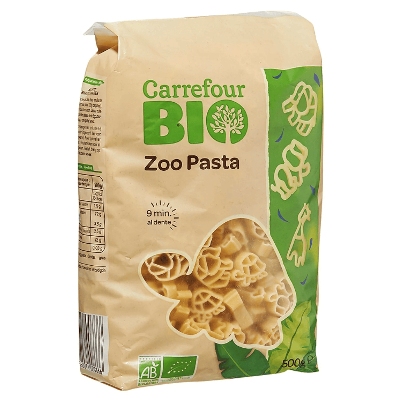 Pâtes zoo Bio - ARSHPRIX