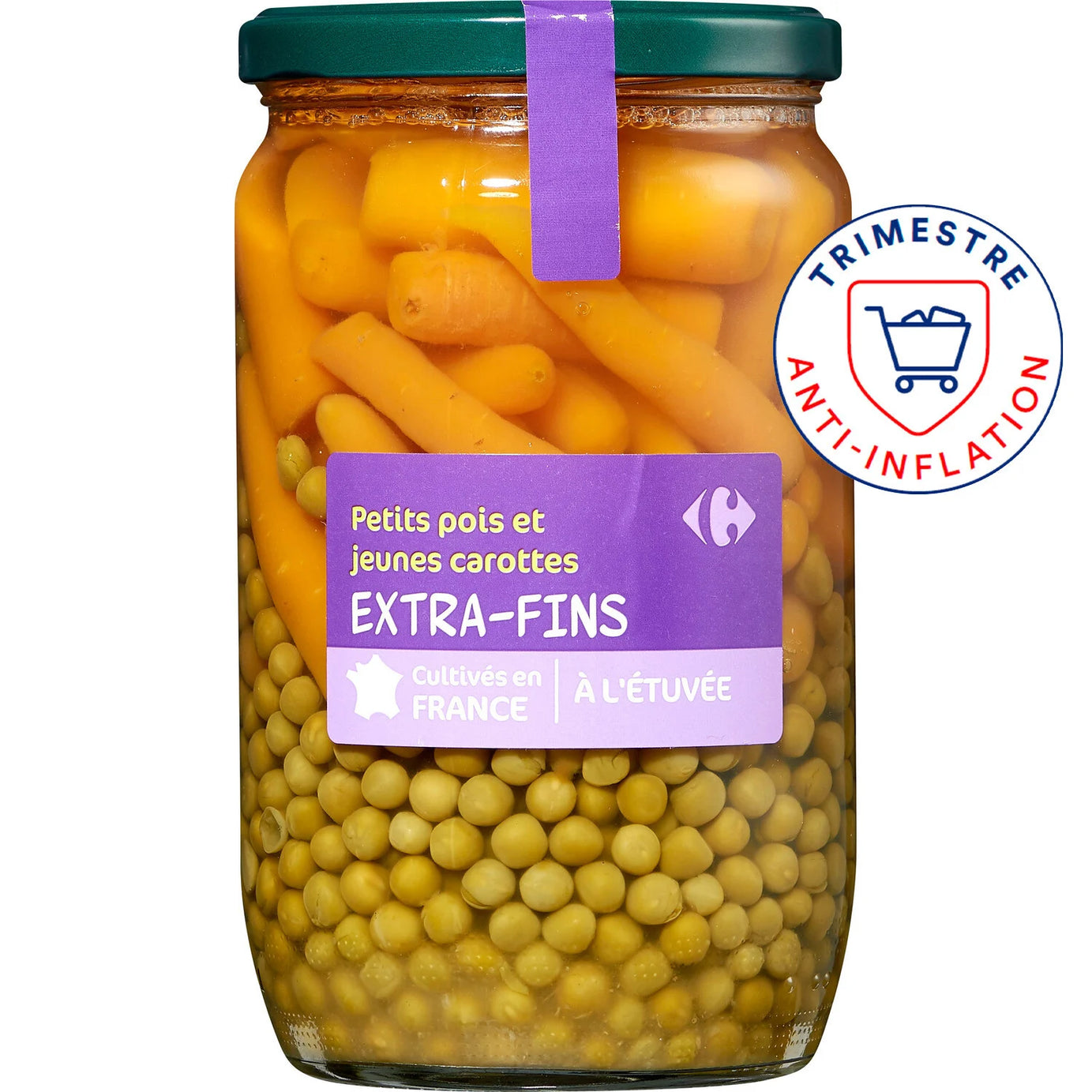 Petits Pois et Carottes Extra Fins 420g - ARSHPRIX