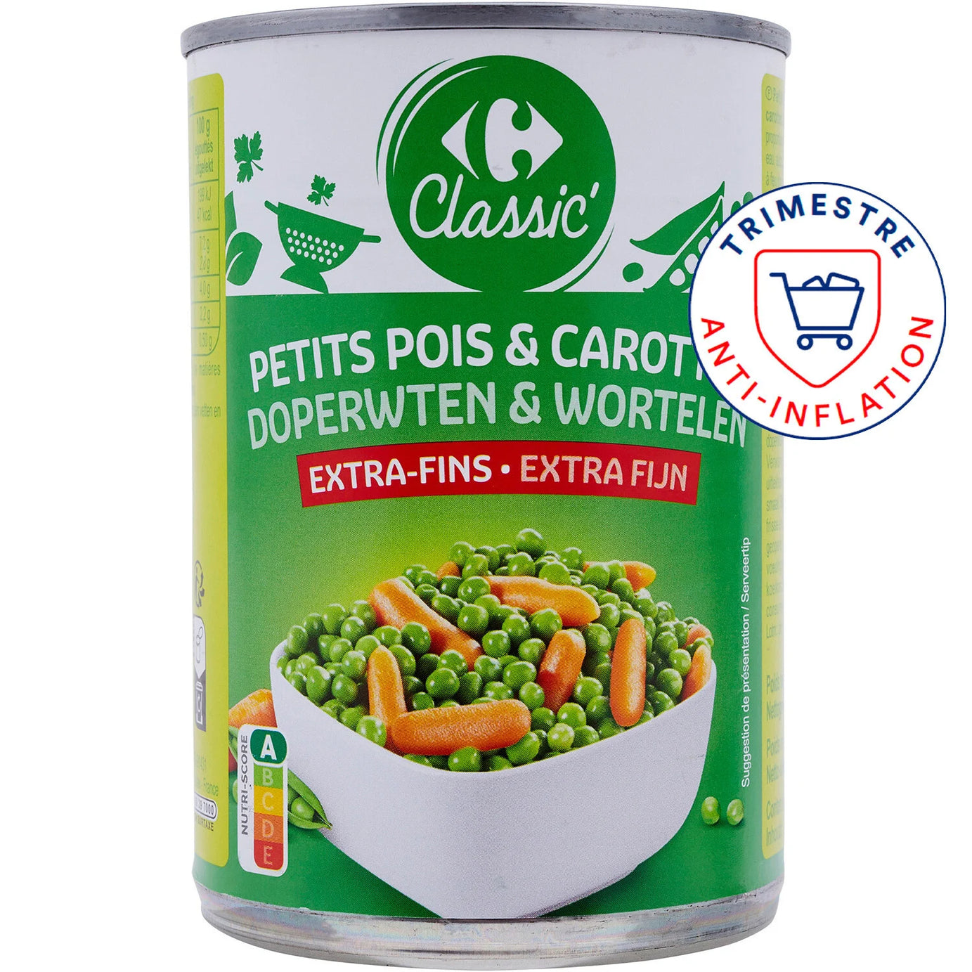 Petits Pois & Carottes extra Fins 265g - ARSHPRIX