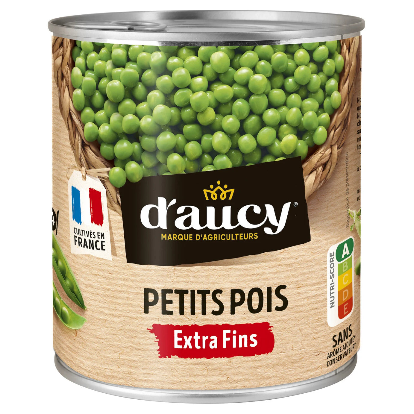 Petits pois extra fins D'AUCY - ARSHPRIX