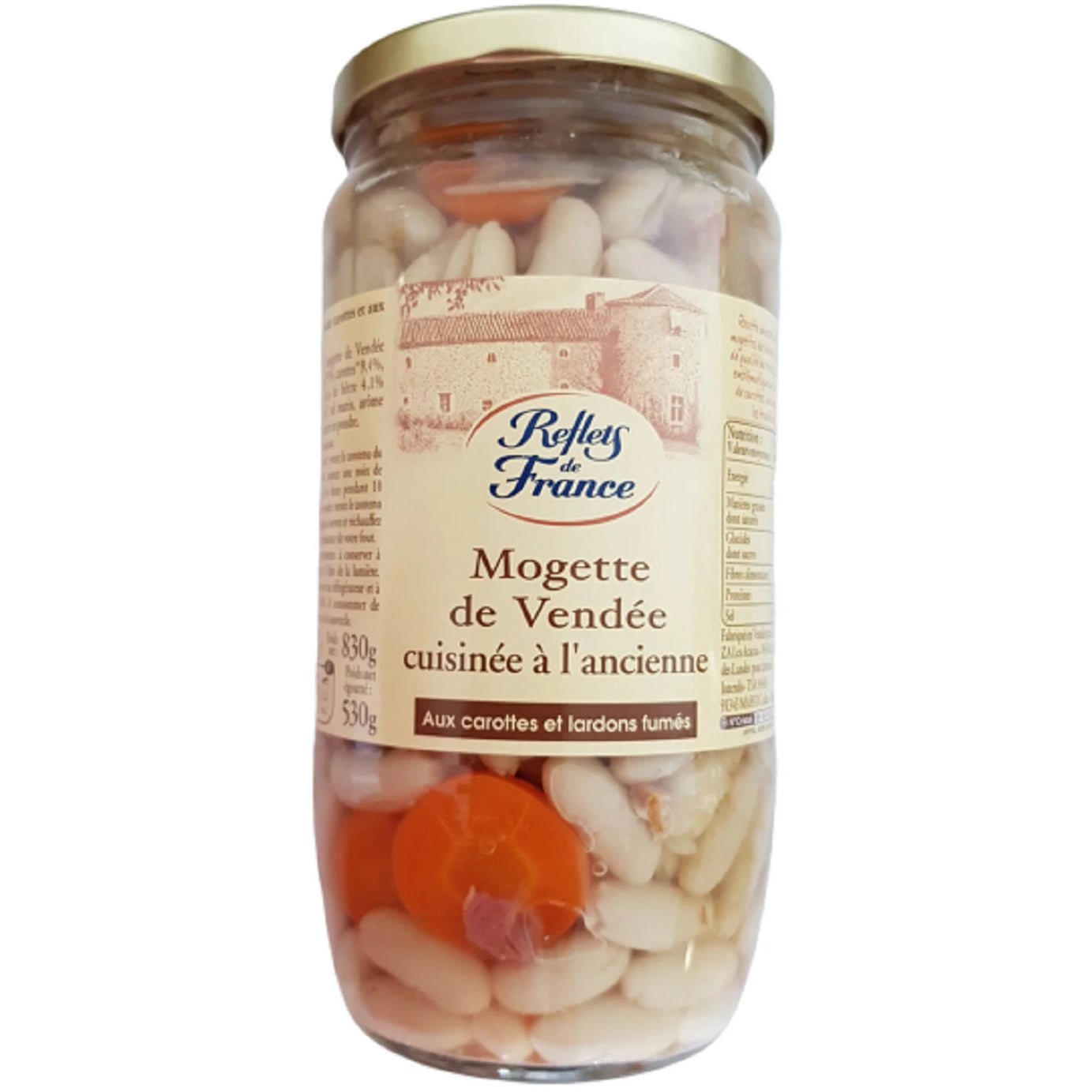 Plats cuisinés Mogette De Vendée REFLETS DE FRANCE 530g - ARSHPRIX