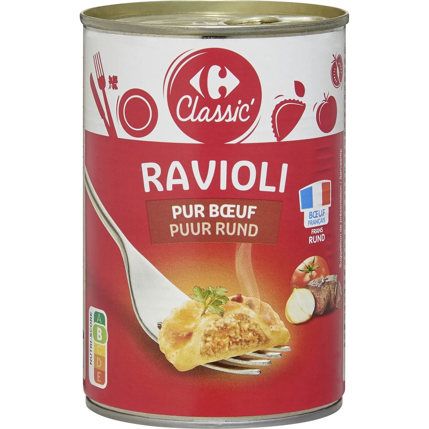 Plats Cuisinés Ravioli Pur Bœuf 400g - ARSHPRIX