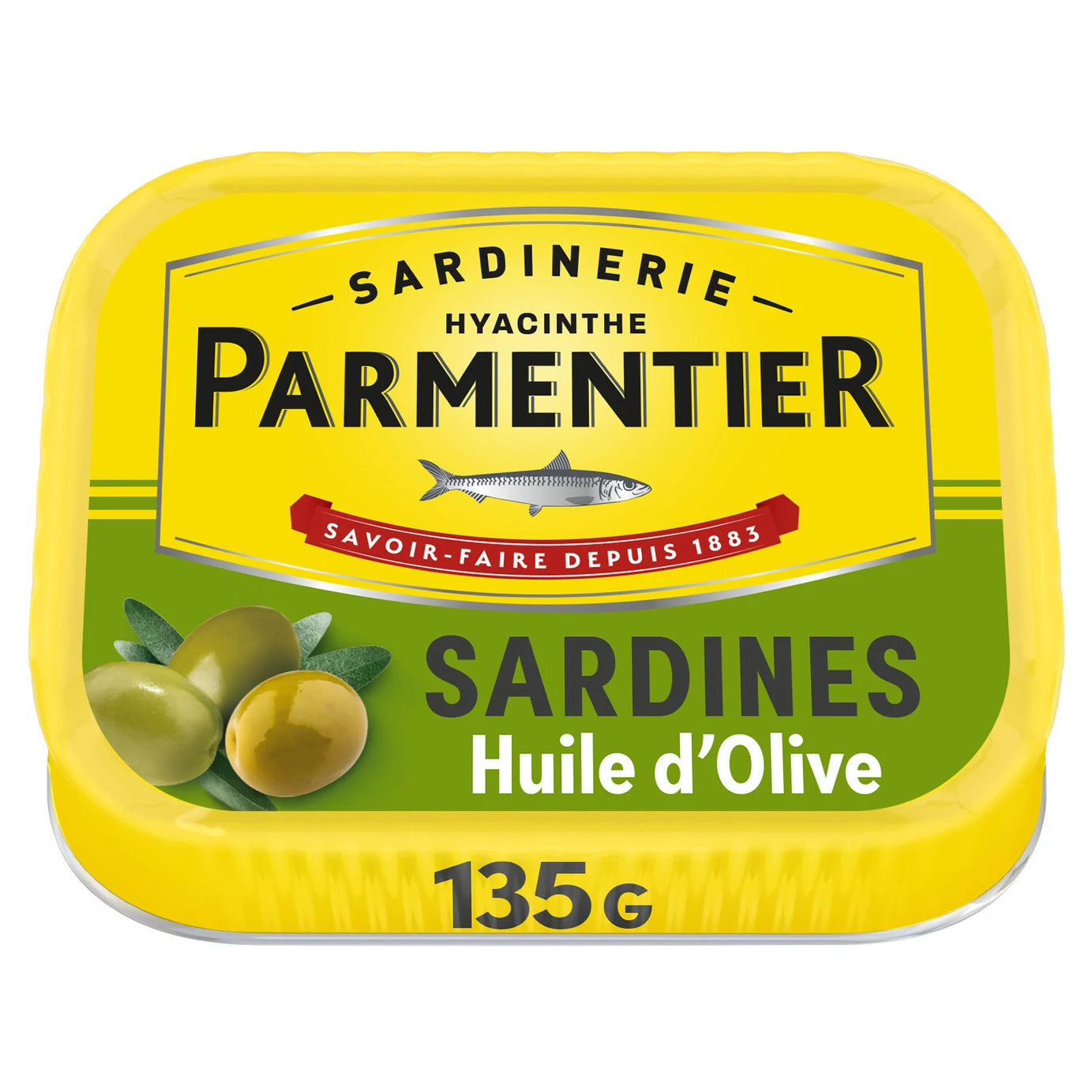 Sardines à l'huile d'olive PARMENTIER