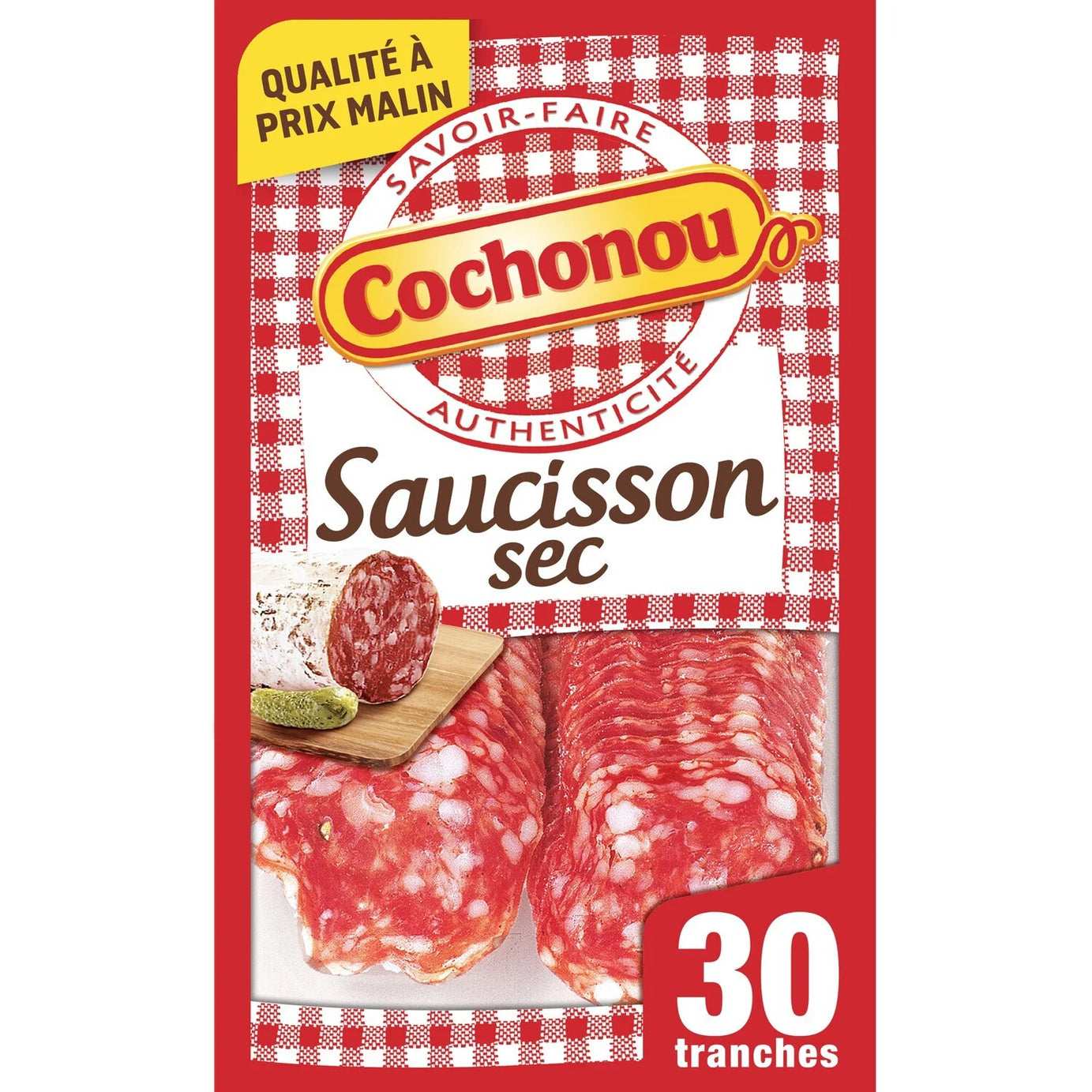 Saucisson sec sans peau COCHONOU