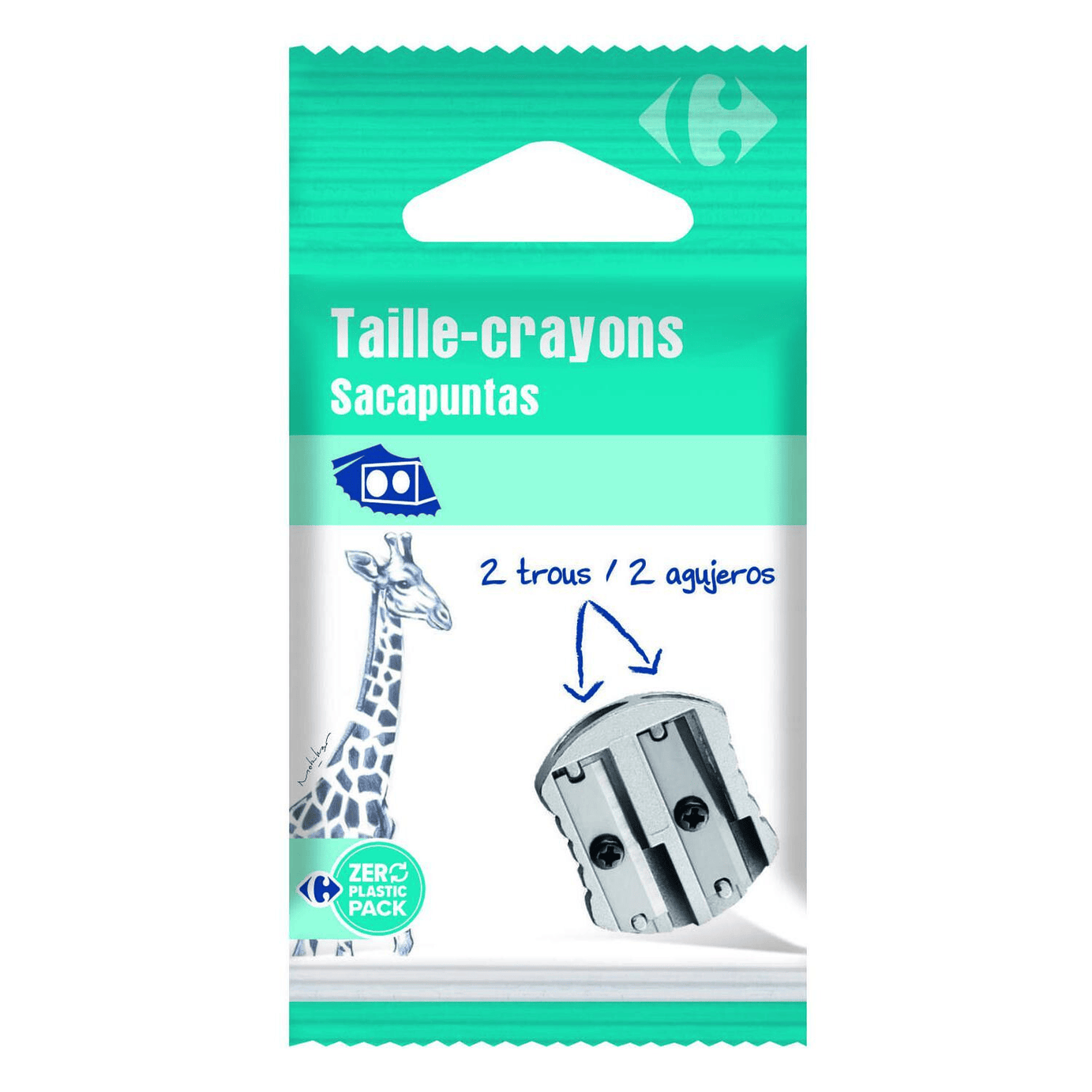 Taille crayon en metal 2 trous - ARSHPRIX