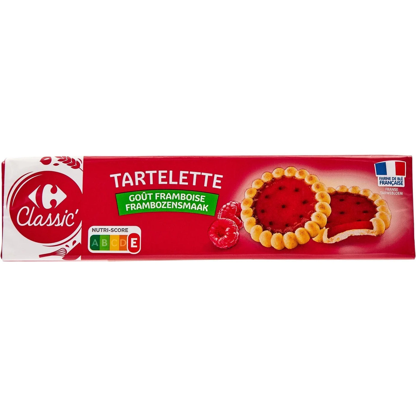 Tartelettes goût framboise 150g - ARSHPRIX