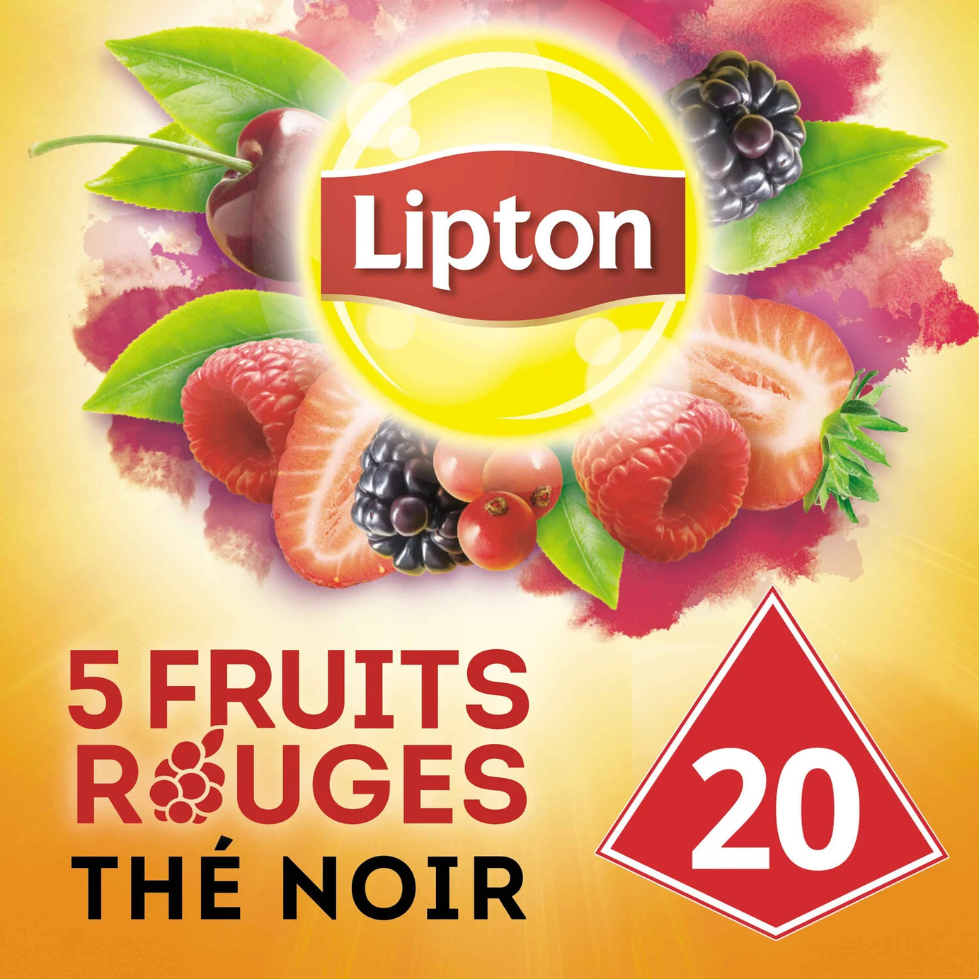 Thé noir 5 fruits rouges LIPTON - ARSHPRIX