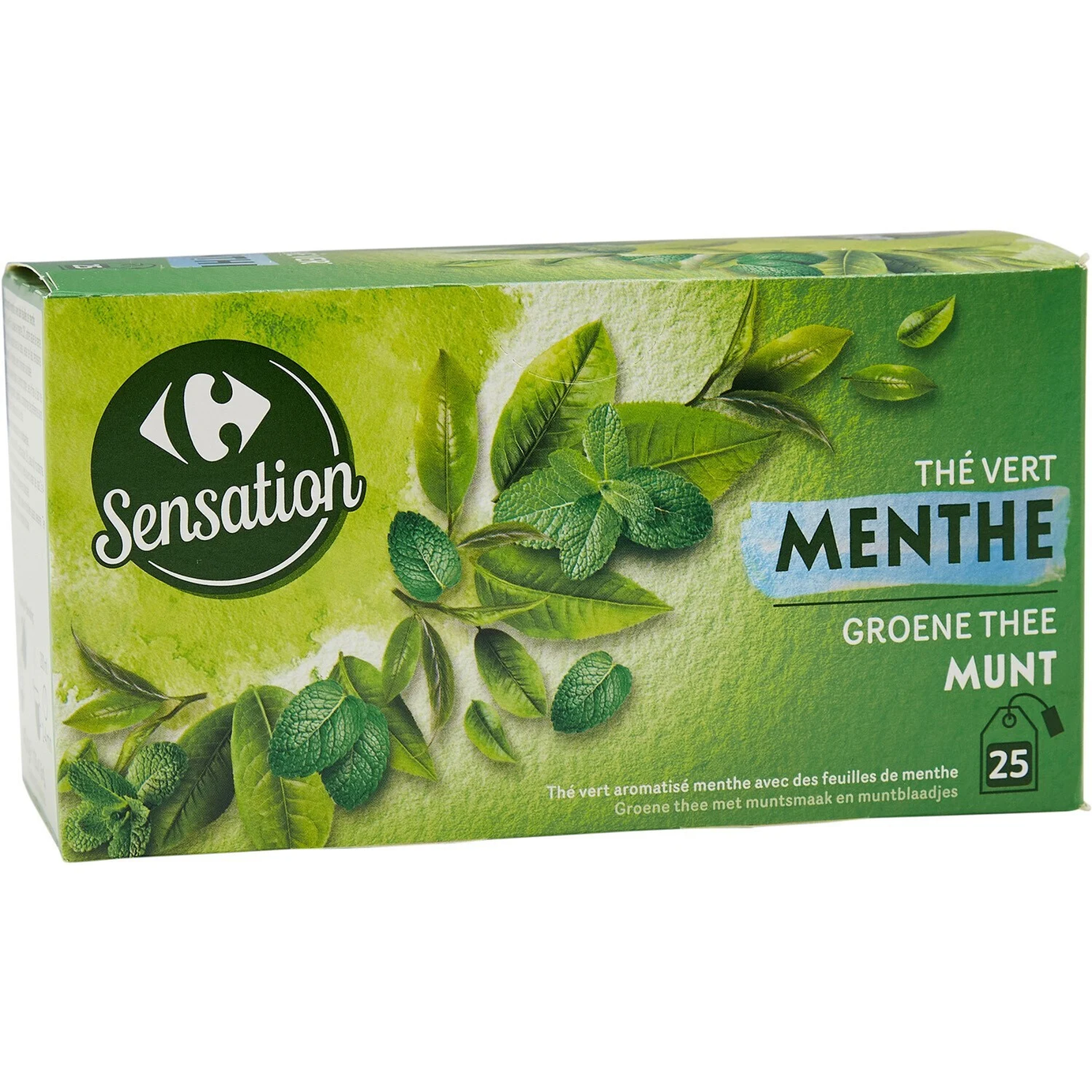 Thé vert menthe CARREFOUR SENSATION - ARSHPRIX